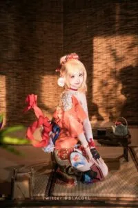 【cos】白莉爱吃巧克力 宵宫 cos【度盘】