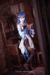 【cos】白莉爱吃巧克力甘雨【夸克网盘】