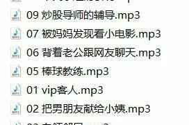 【R18中文音声】轻声软语音声社10部【度盘】