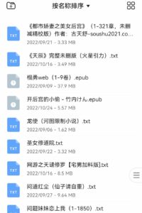 ［补］【小说】一些奇奇怪怪的小说【微云】