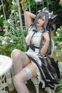 【COS】宮本桜 - 奥古斯特 女仆装 【252MB/度盘+秒传】