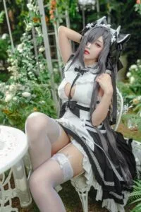 【COS】宮本桜 - 奥古斯特 女仆装 【252MB/度盘+秒传】
