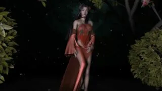 【3D】【VAM/步兵】完美世界·云曦在树林【度盘】
