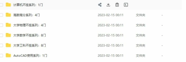 【学习资料】猴博士理科工科期末冲刺【度盘94.52G】 — 第 1 张