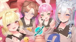 【同人音声】【RJ404334】【ケモ耳ド変態娘たちにちんぽも脳も犯されちゃう…ッ～逆レイプハメまくり筆おろし天国～】【度盘/3.37G】