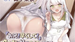 【ASMR】【排泄我慢】「お兄!早くして!」  クールな妹が我慢の限界で…【RJ437868】【度盘】【wav】