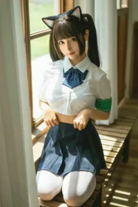 【写真】蠢沫沫 - 关于我学妹是个猫娘这件事 【免币/22P】