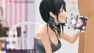 【MMD】蜜姫のライブ配信【度盘/655MB】
