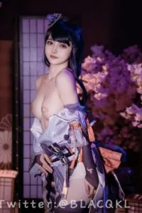 【写真】白莉爱吃巧克力 - 雷电将军【57P/800M/度盘】