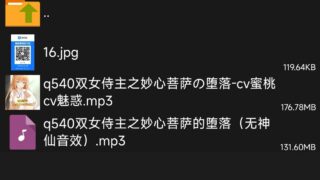 【同人音声】柒柒音声 双女侍主之妙心菩萨の堕落-cv蜜桃cv魅惑【度盘】