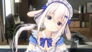 【3D】【VR动画】[バーチャルメイド喫茶『ますかれーど』]エッチなメイドがお家にやってきた!【度盘/94.9G】