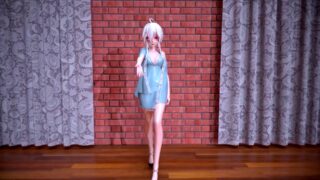 【MMD】HAKU 弱音ハク - Genie 【Alist/98MB】
