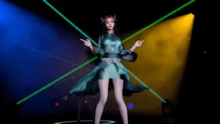 【3D/动态/VAM】 天使没翅膀：宁荣荣 耳光舞 清纯白丝少女上位榨汁 大开M腿爆刺白虎小穴【度盘/647M】