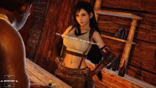 【3D/步兵/全动态】【RaizenStudio】蒂法酒吧的特殊服务 浓厚接吻 【度盘/195M】