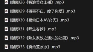 【中文音声】小苮儿自w催眠系列21-40【度盘】