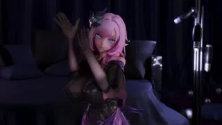 【MMD/妖艳骑士】崩坏3-爱莉希雅艳舞【度盘/890.6M】