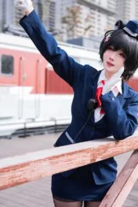 【写真】rioko凉凉子 - 蔚蓝档案 导游 椿【度盘/夸克/62P/12V/841MB】
