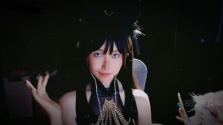 【ASMR】秋水20241101万圣节视频-战损狼娘の芦荟胶揉搓~【度盘】