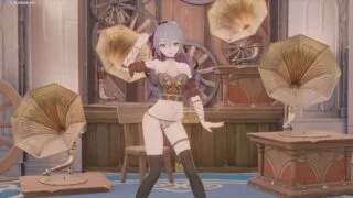 【MMD/SFcongee】大鸭鸭酒红色礼服【度盘/134M】