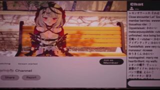 【MMD】沙花叉ク〇ヱ ~チンカス汚ちんぽに媚び媚びご奉仕してくれるお話~【度盘/1080P】