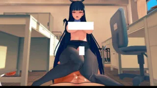 【3D/aaccone】调月莉音压倒性的黑丝裤袜【度盘/383M】