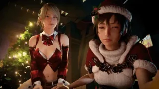 【3D/无修/动态】 InitialA 12月新作:雅·修特拉+露娜+莉诺雅+阿拉尼雅 最终幻想女神圣诞合集 【4G】