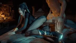 【3D】 115313wang:定制-剑来-宁姚【黑衣】 冷艳黑丝女侠凌辱侵犯 【度盘/5.3G】