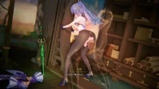 【MMD】【无修/CV/中字】【mig15bis】 花火+知更鸟+神子+雷神+托帕+灵砂+刻晴+阮梅 NTR乱交淫趴合集 【度盘/2.4G】