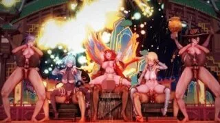 【MMD】【无修正】【lanzfh】2月15日 原神 Lantern Rite_Girls 2 26mins【度盘/3.6G】