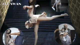 【3D彩漫】M1541 天鹅陨落-芭蕾舞演员的噩梦01-03【度盘/377M】
