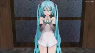 【3D/hakueee】初音未来大战三百罪袋【度盘/300M】