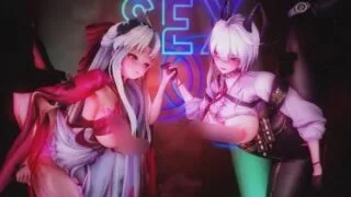 【MMD】【2K/无修正】 lanzfh 大佬3月12日作品 异世界奉仕便所 【2v/度盘/3.3G】