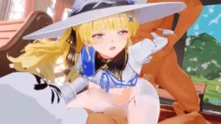 【MMD】【步兵/4K】 煌めく星 4月作品:鸣潮菲比 【度盘/500M/CV】