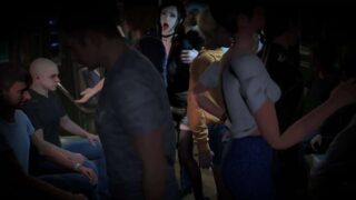 【3D/NTR】 牛头人爱好者：春姑-地铁NTR 性感黑丝人妻在丈夫面前被电车痴汉侵犯中出 [中字] 【微云/2.1G】