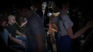 【3D/NTR】 牛头人爱好者：春姑-地铁NTR 性感黑丝人妻在丈夫面前被电车痴汉侵犯中出 [中字] 【微云/2.1G】