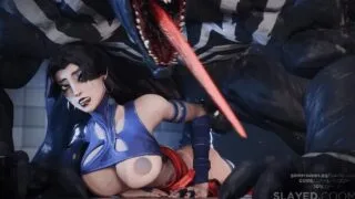 【3D】【Slayed.Coom】25年6月作品Venom Succumbs to Snowbunny Mind Control【205MB/UC】