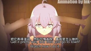 【2D】【同人动画】【熟肉】【ink+】【无职转生】 Elinalise and Roxy 【210M/UC】