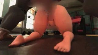 【3DNTR/女超人】 Sirkemetnsfw 6月新:爆乳人妻巴荷莉只要做完锻炼就可以吃到教练的肉棒 【400M/UC】