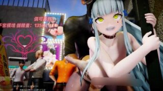 【MMD】霰射炸藥味の魚子醬 HK416 【220m/UC】