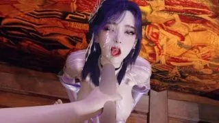 【3D】【动态/VAM】 小梦:云曦天命石 紫丝韵味御姐激情 【1.1G/UC】