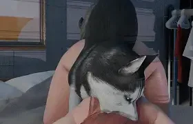 【3D】【无修/CV】 P4s 7-8月新作:穗乃果 沦为狗狗的 【1.4G/UC】