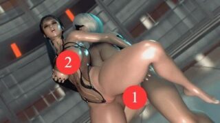 【3D】【动态/VAM】 VLDstudio:2B vs Eve 后入中出 【925M/UC】