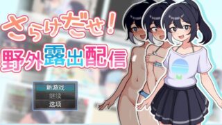 【RPGPC汉化】放飞自我！野外露出直播  v1.0.4 AI汉化版 さらけだせ!野外露出配信【度盘384M】