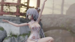 【MMD/无修正】4K渲染 洛天依【1V/度盘/1.5G】