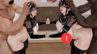 【3D】【中字】【YeYeBirdie】NTR性爱学院-婊子群交【964MB/UC】