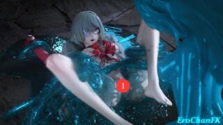 【3D】EroChanFX大佬新作 Phrolova ♥ Slimechan 【1.1G/UC】