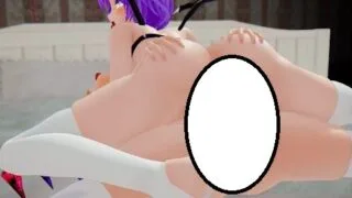 【MMD/无修正】【ハチクマ】8月28日新作 芙兰&蕾米 どの穴にする？いちゃラブえっち！【560M/度盘】