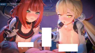 【3D/momo】柚叶x爱丽丝-百合姐妹花的侍奉【度盘/1.3G】