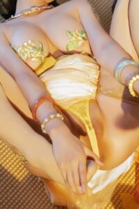 【写真/90P】奈汐酱nice - 金笺寄月【度盘/1.67G】