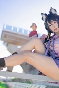 【cos写真】HaneAme雨波 - 2025年11月 化物语 羽川翼【43P5V/度盘/254M】